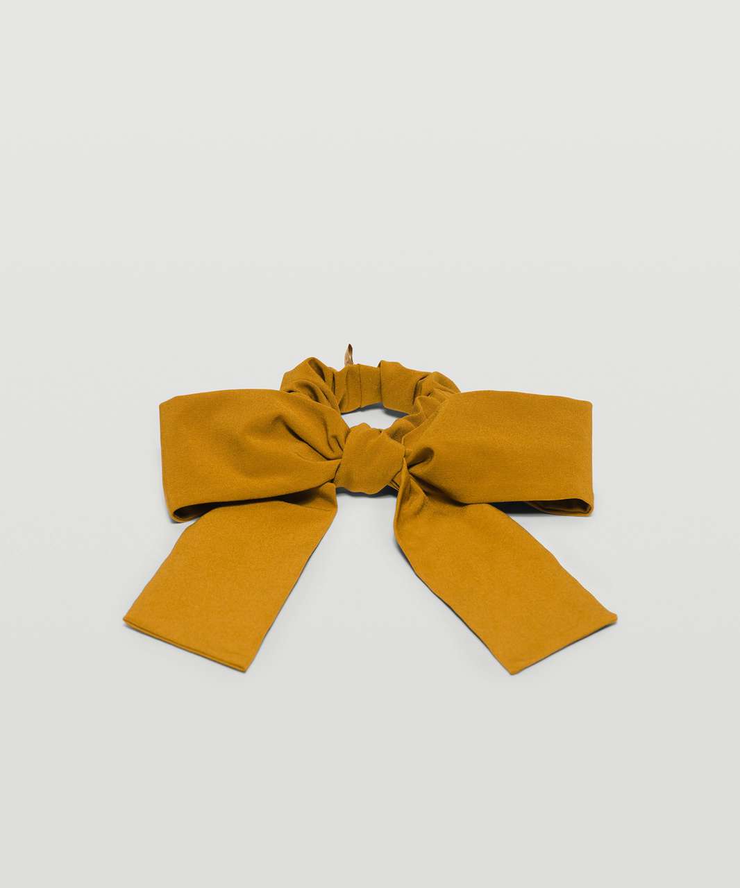 Lululemon Uplifting Scrunchie *Big Bow - Gold Spice