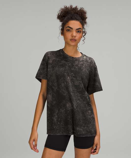 Black All Yours cotton-blend jersey T-shirt, lululemon