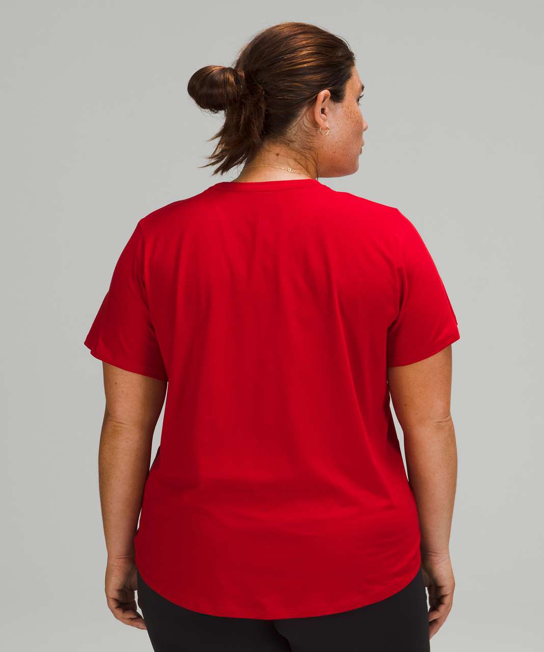 Lululemon Love Crew Short Sleeve T-Shirt - Dark Red
