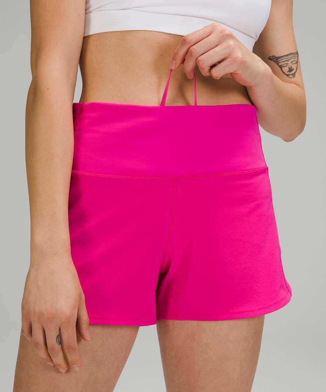 Lululemon Speed Up High-Rise Short 4 - Sonic Pink - lulu fanatics