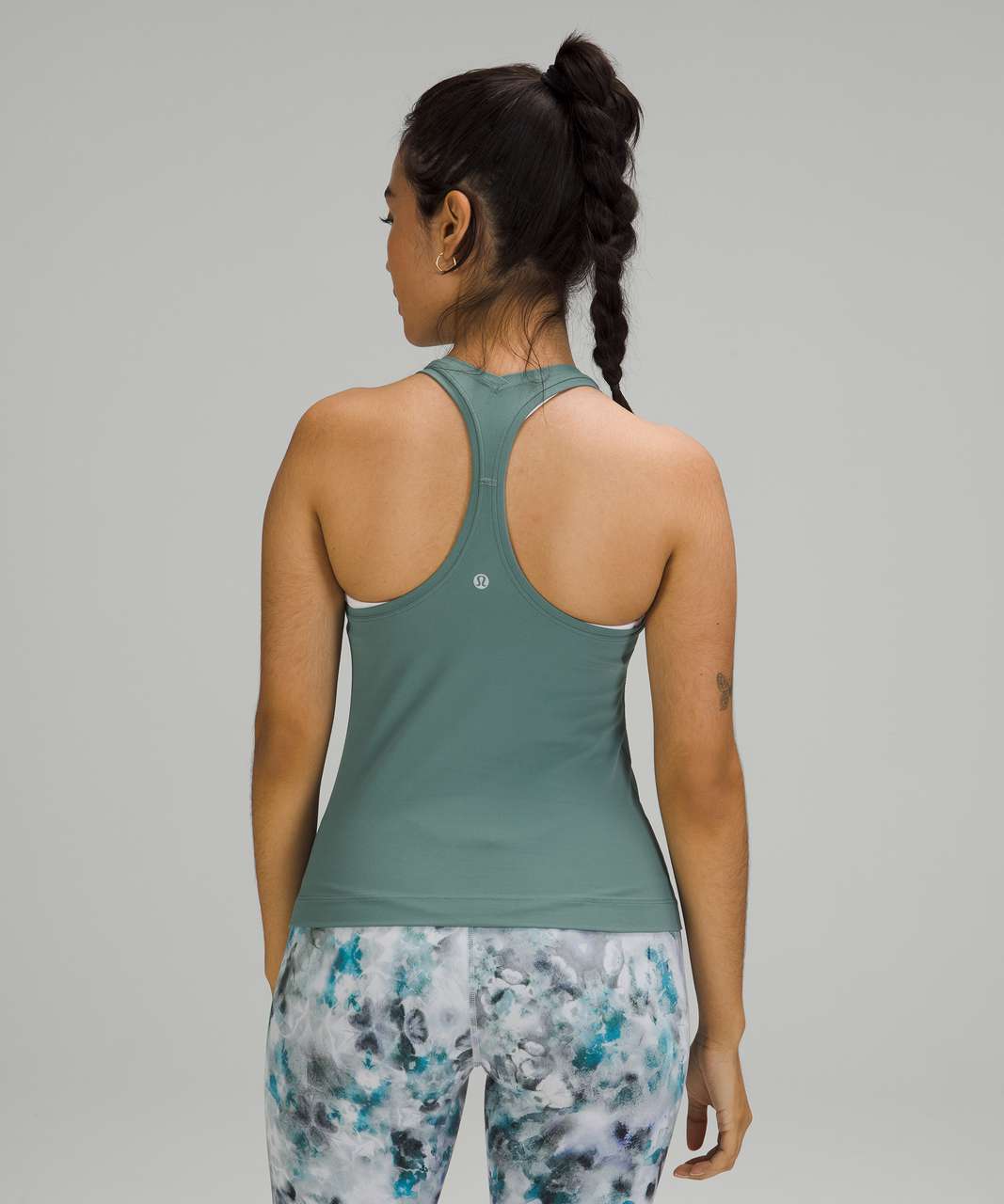 Lululemon Cool Racerback Shorter Length *Nulu - Tidewater Teal - lulu  fanatics