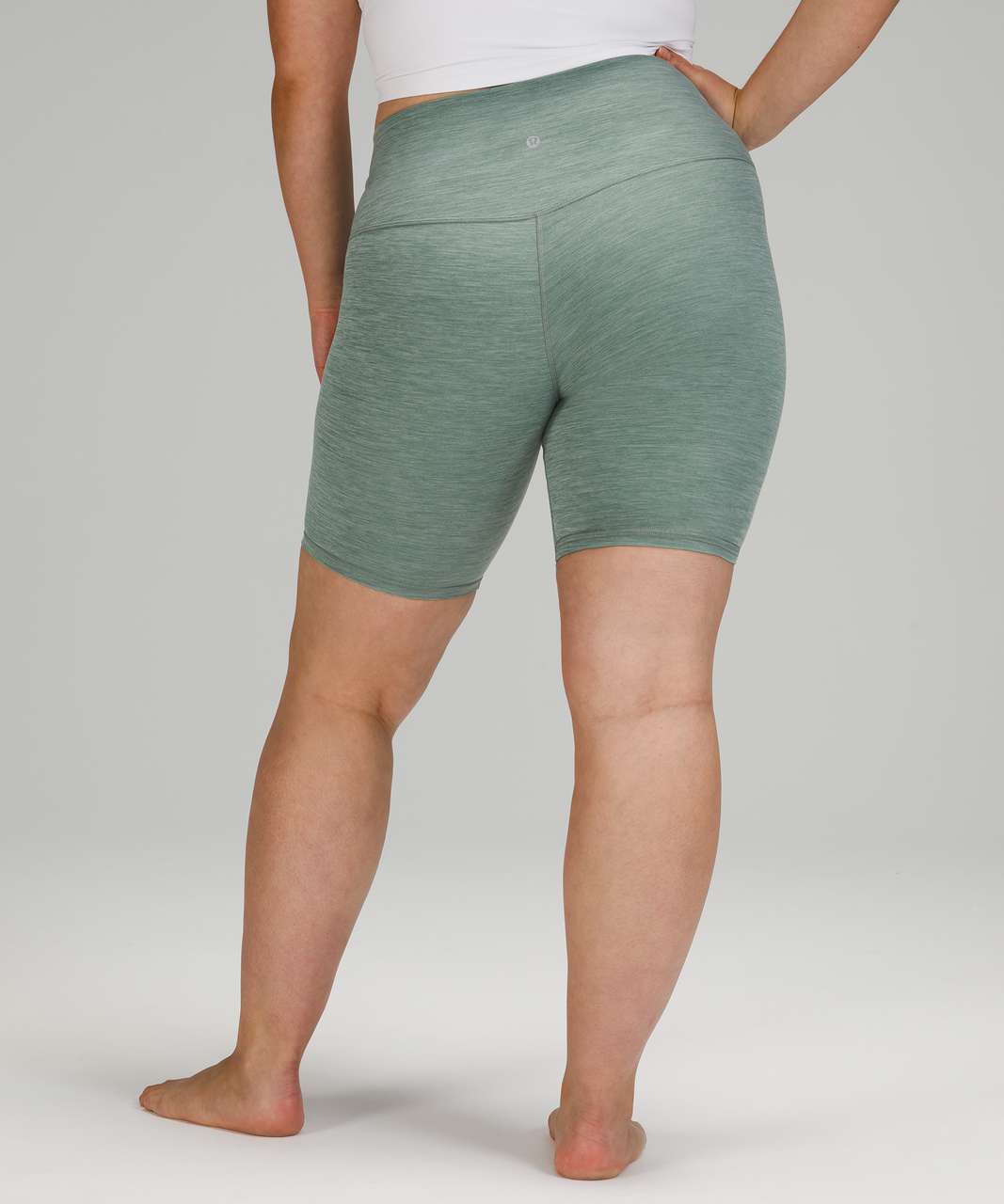 Lululemon Align Short 8" - Heathered Tidewater Teal