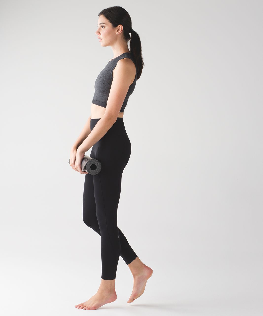 Lululemon X Soul Cycle Run Inspire Crop II Full On Luxtreme Mesh