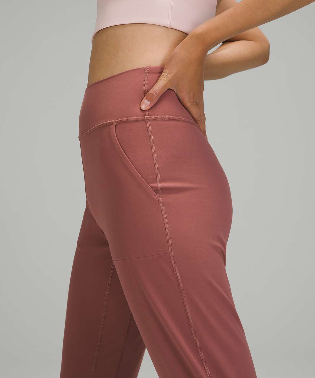 Lululemon Align High Rise Short with Pockets 8 - Spiced Chai - lulu  fanatics