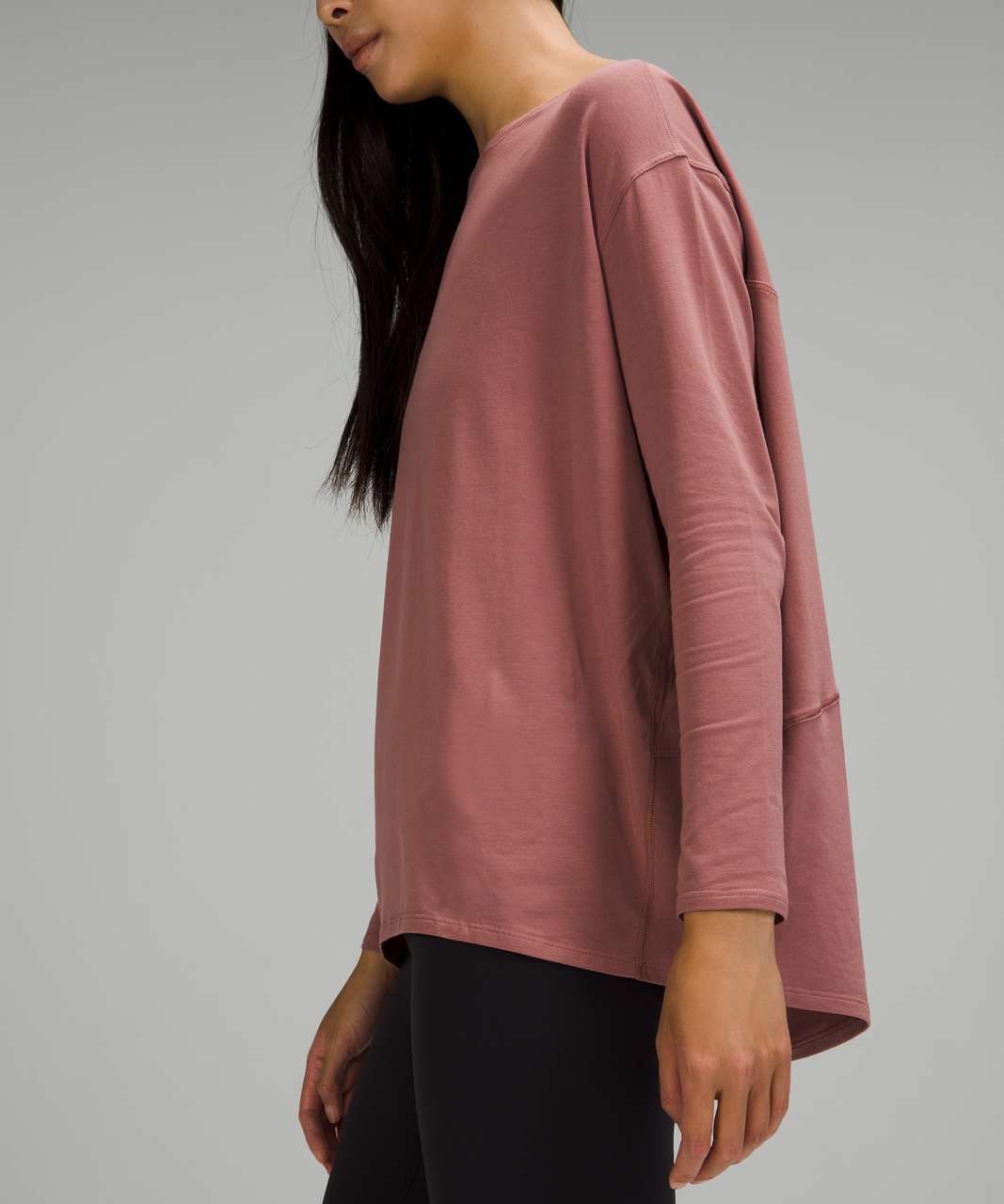 Lululemon Back In Action Long Sleeve - Spiced Chai