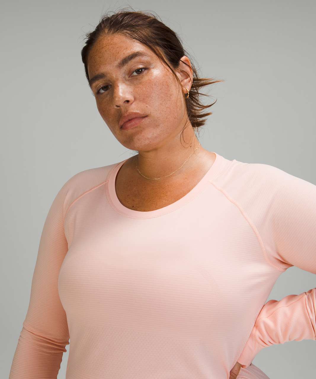 Lululemon Swiftly Tech Long Sleeve 2.0 *Race Length - Pink Mist / Pink Mist