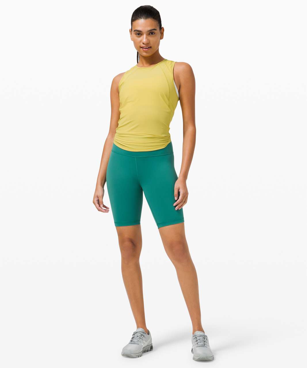 Lululemon Wunder Train High Rise Short 8 Teal Lagoon Size 2 - $45 New With  Tags - From abbie