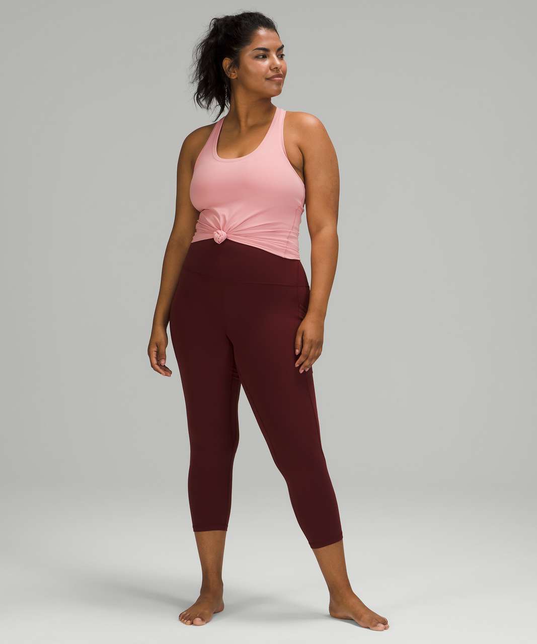 Lululemon Align HR High-Rise Pant 25 NULU Size 20 Red Merlot RDMR