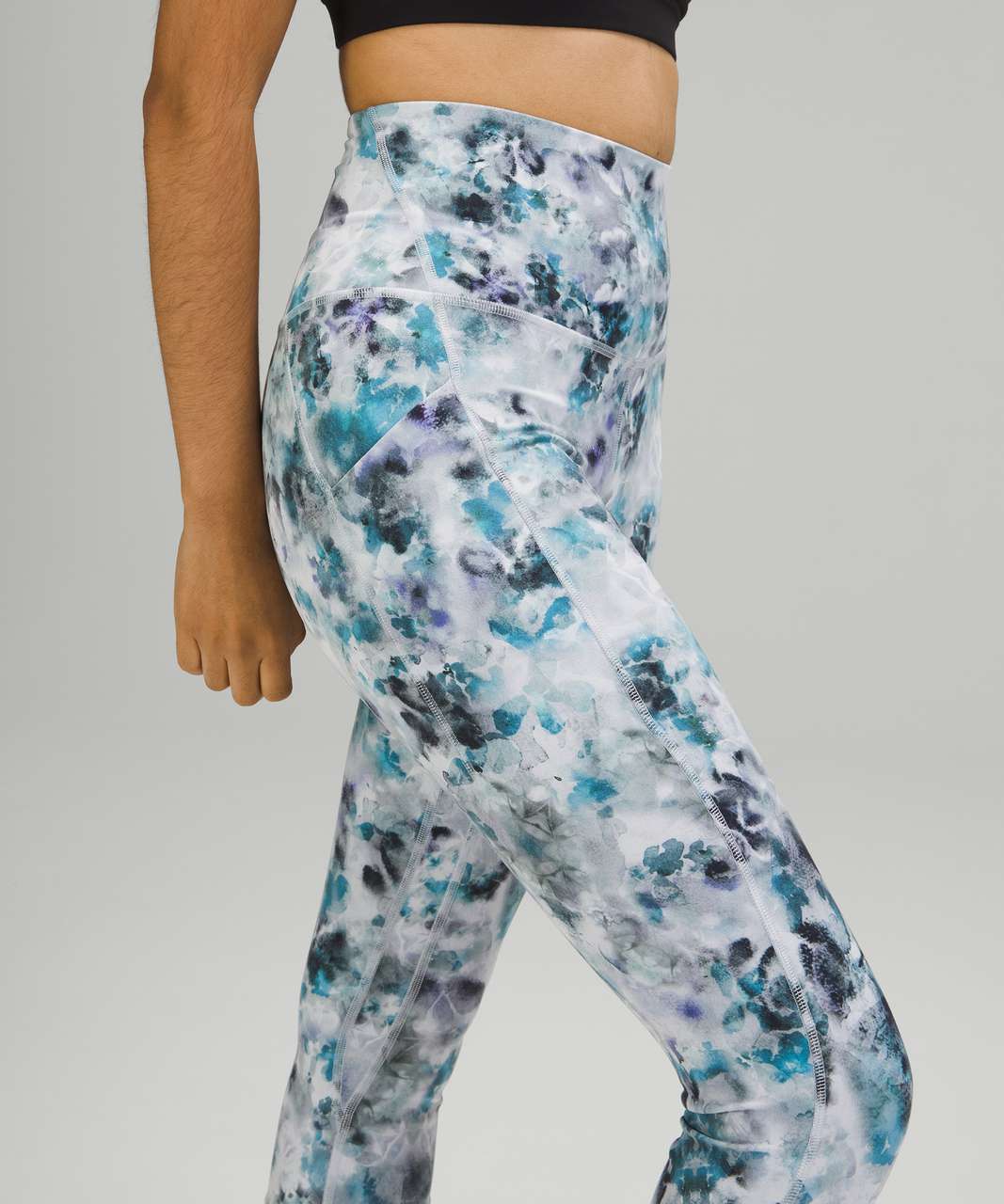 Lululemon Align High Rise Crop with Pockets 23" - Kaleidofloral Multi