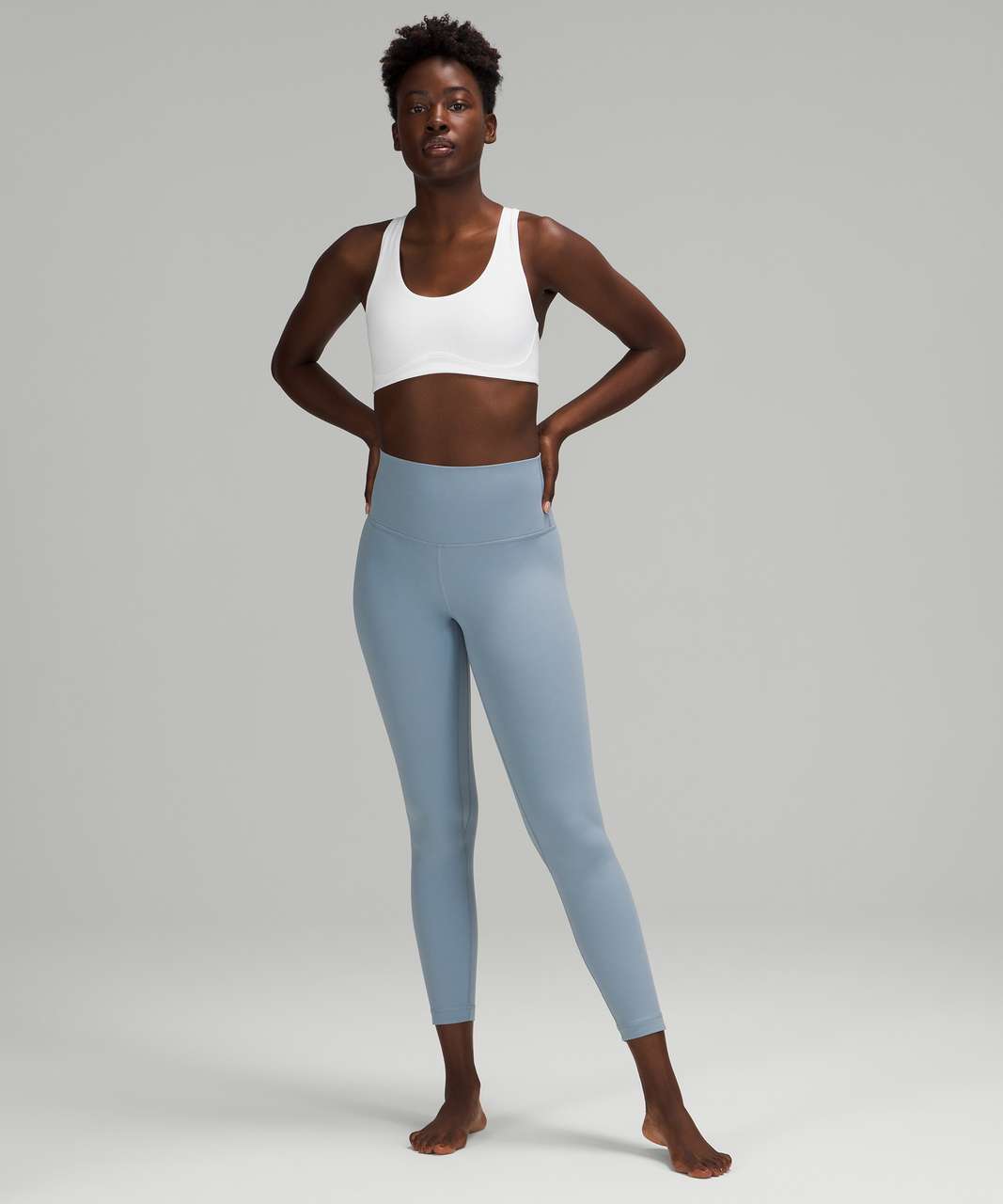 Lululemon Light Support Nulu Yoga Bra *A/B Cups White!