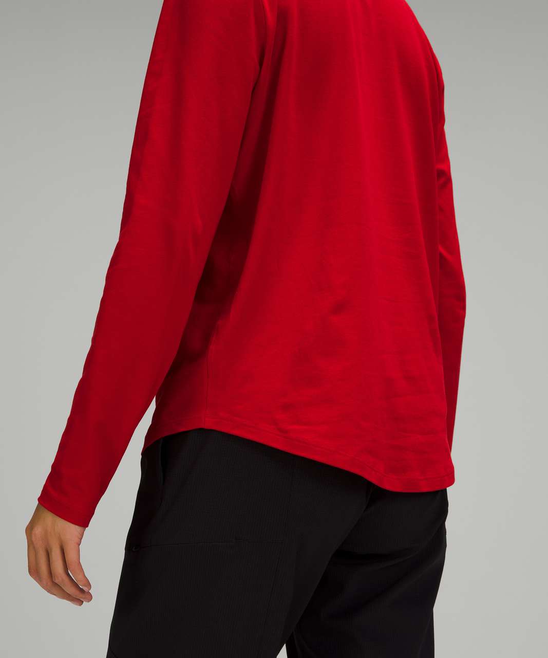 Lululemon Love Long Sleeve - Dark Red - lulu fanatics