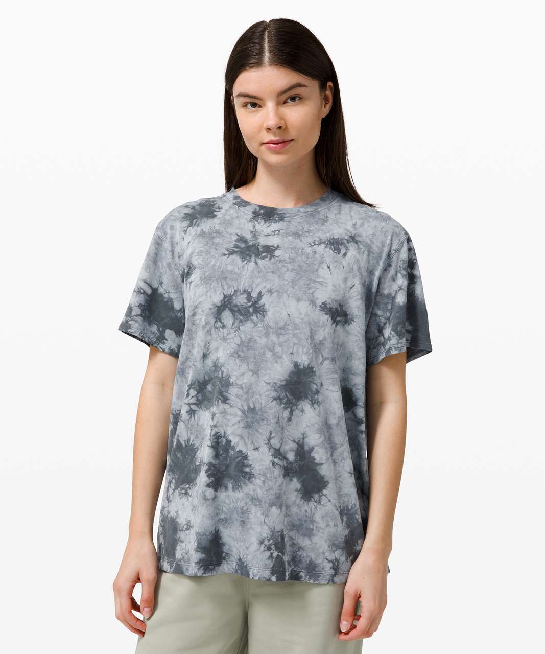 Lululemon All Yours Short Sleeve Tee *Earth Dye - Earth Dye Stone