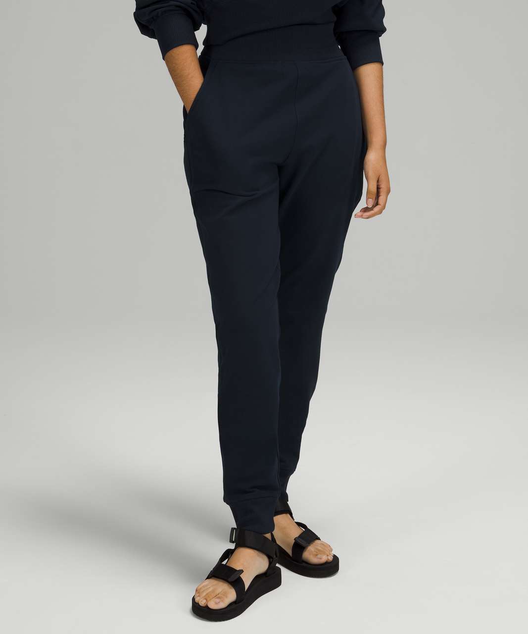 Lululemon LA Warm Down High-Rise Jogger - True Navy