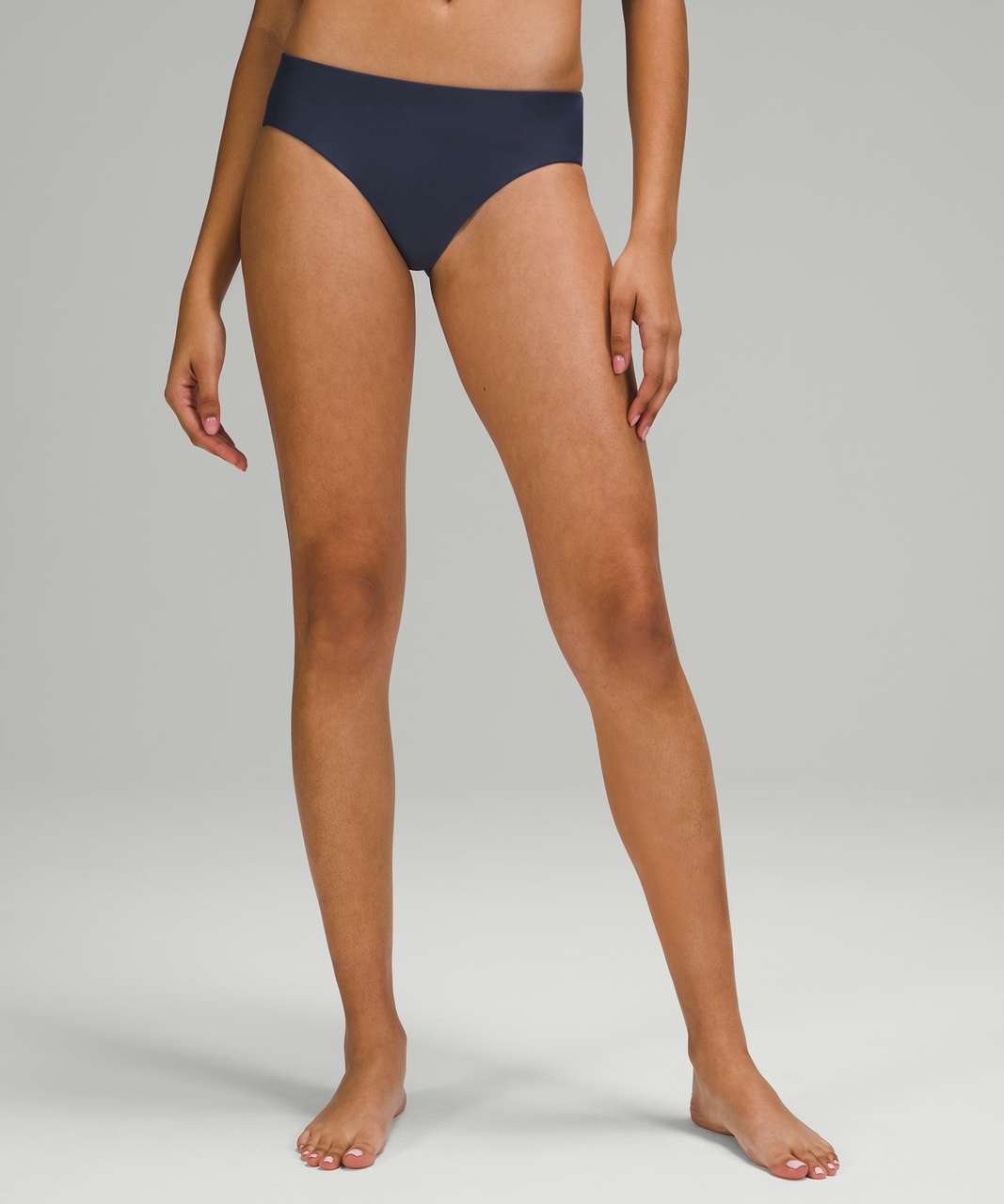 Lululemon Waterside Swim Bottom *Mid Rise, Medium Coverage - Blue Hail