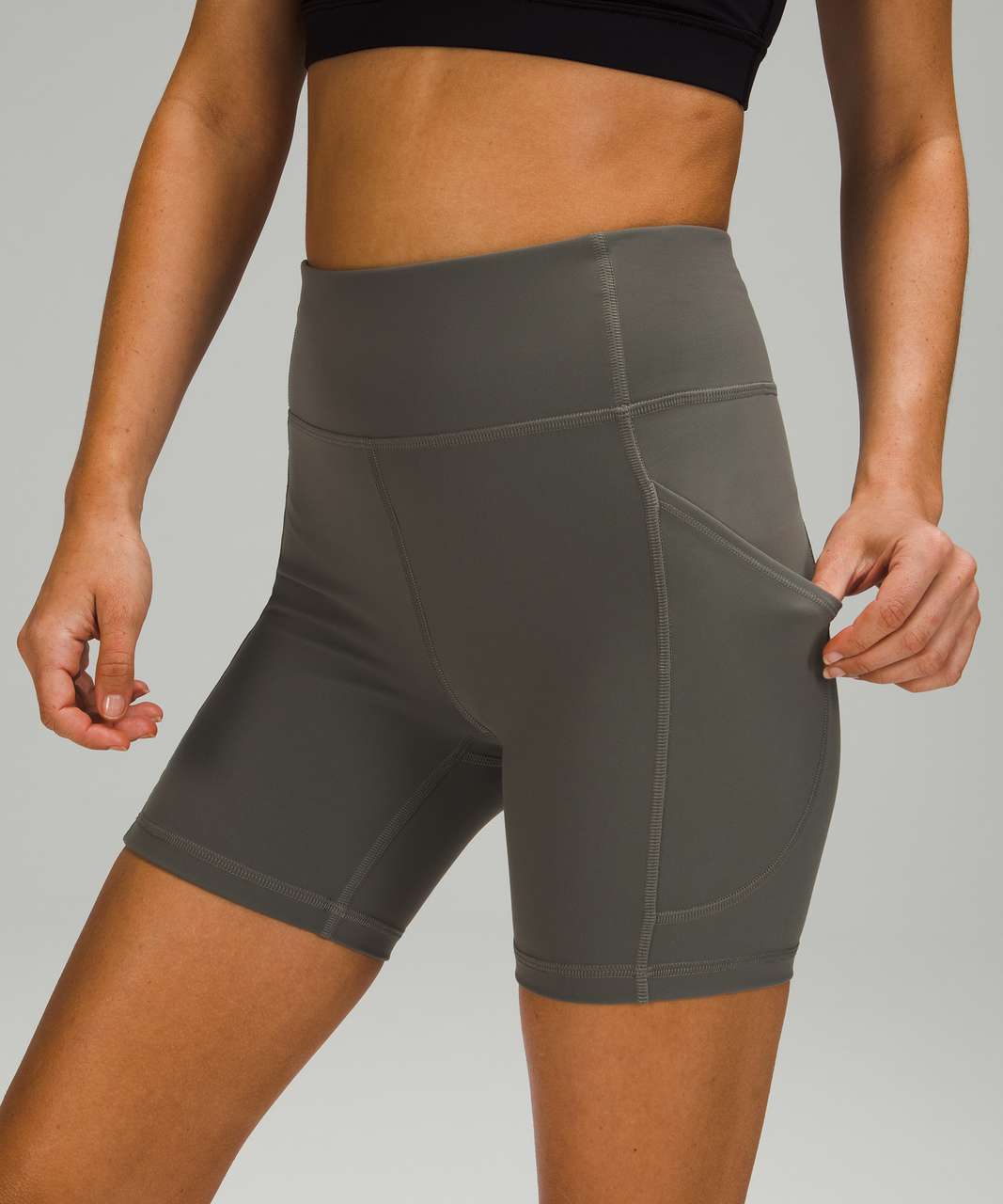 Pelotonia x Lululemon High Rise Short 6