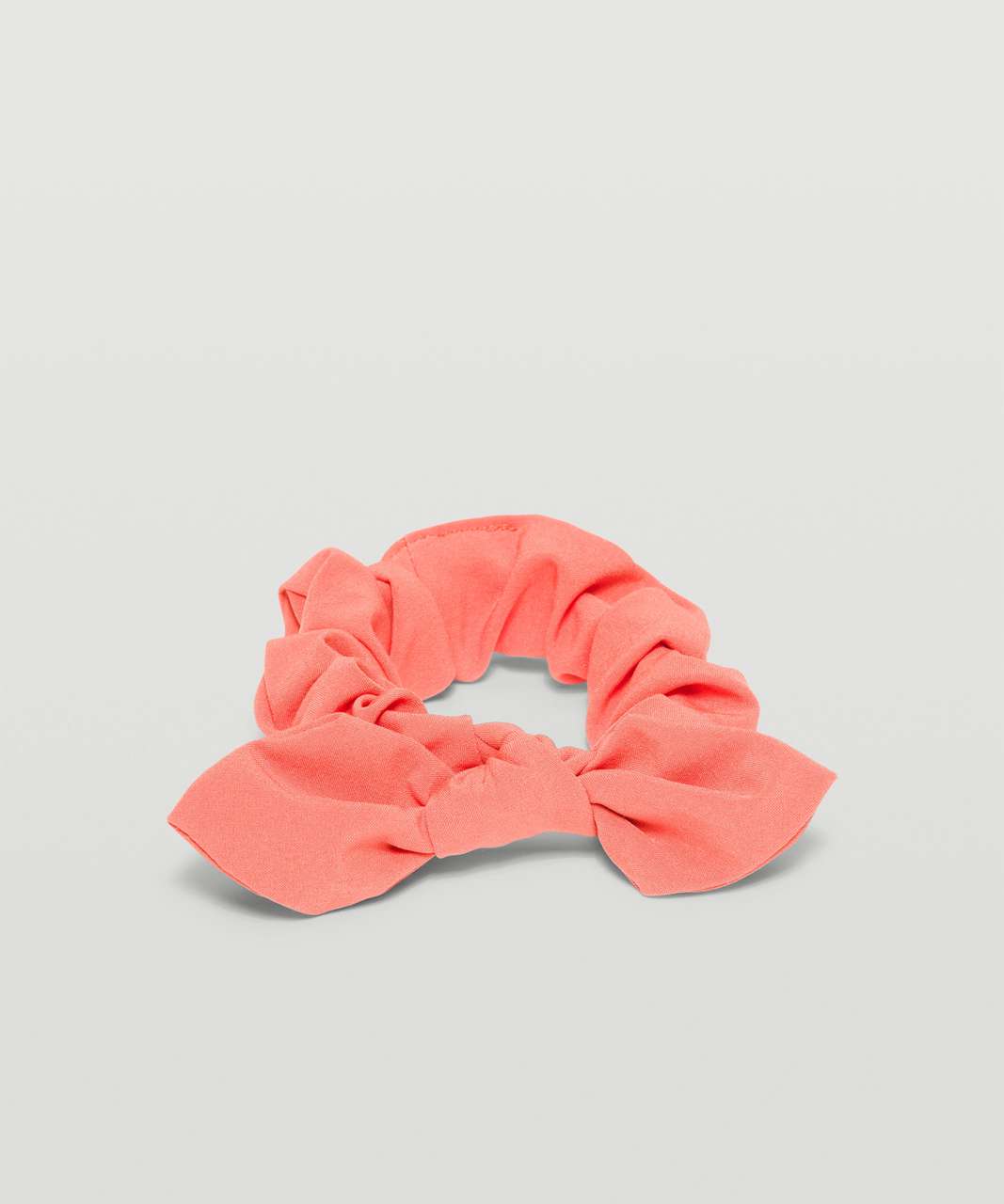 Lululemon Uplifting Scrunchie *Bow - Warm Coral