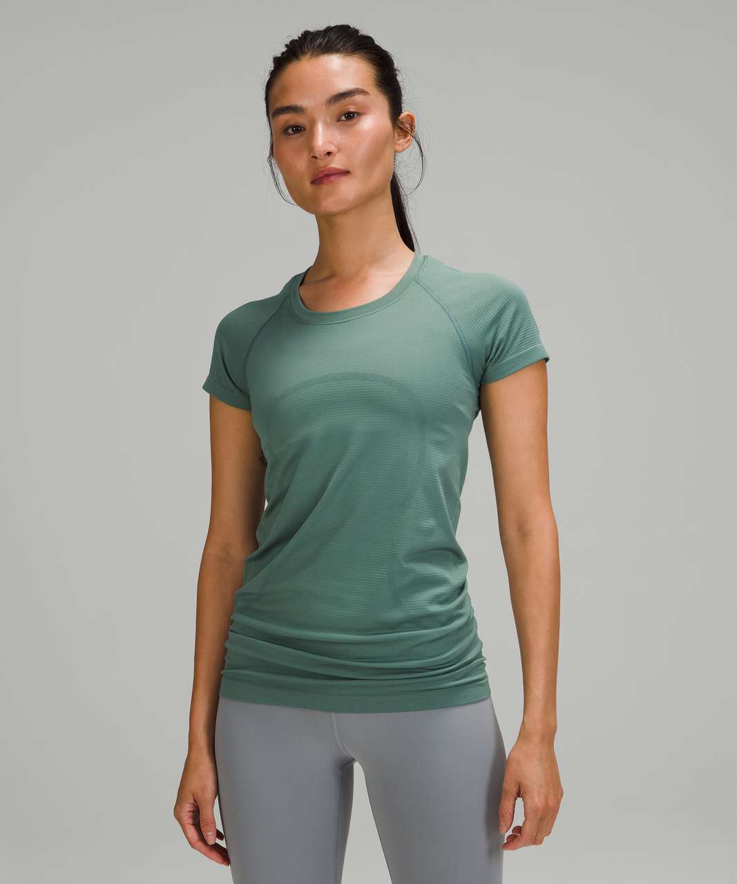 Lululemon Swiftly Tech Short Sleeve 2.0 - Tidewater Teal / Tidewater Teal -  lulu fanatics