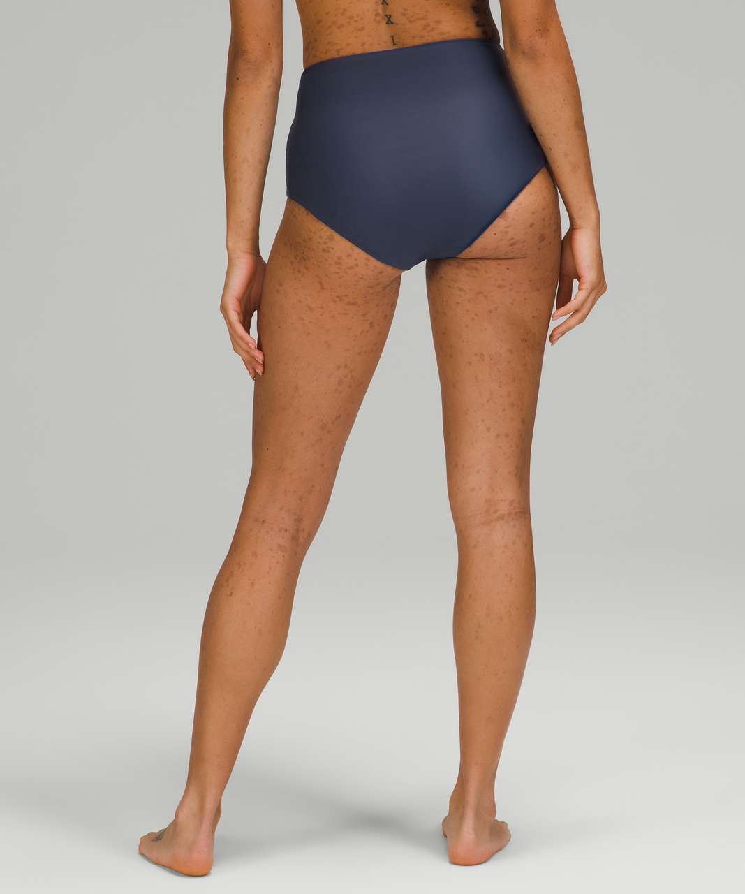 Lululemon Waterside Swim Bottom *High Waist, Medium Coverage - Blue Hail