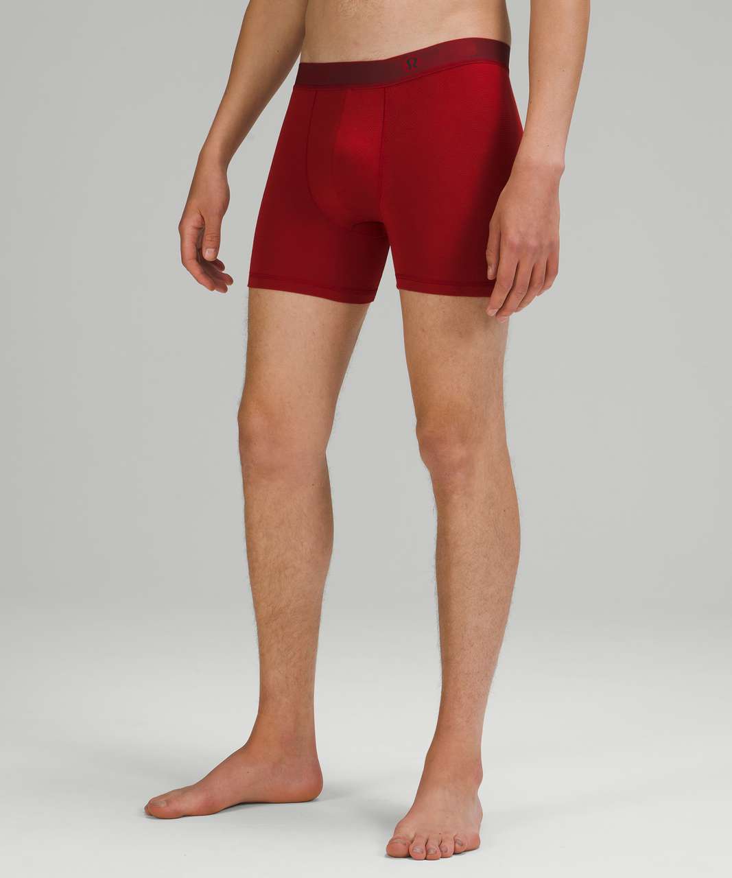 Lululemon Always in Motion Boxer Mesh 5" - Sport Red