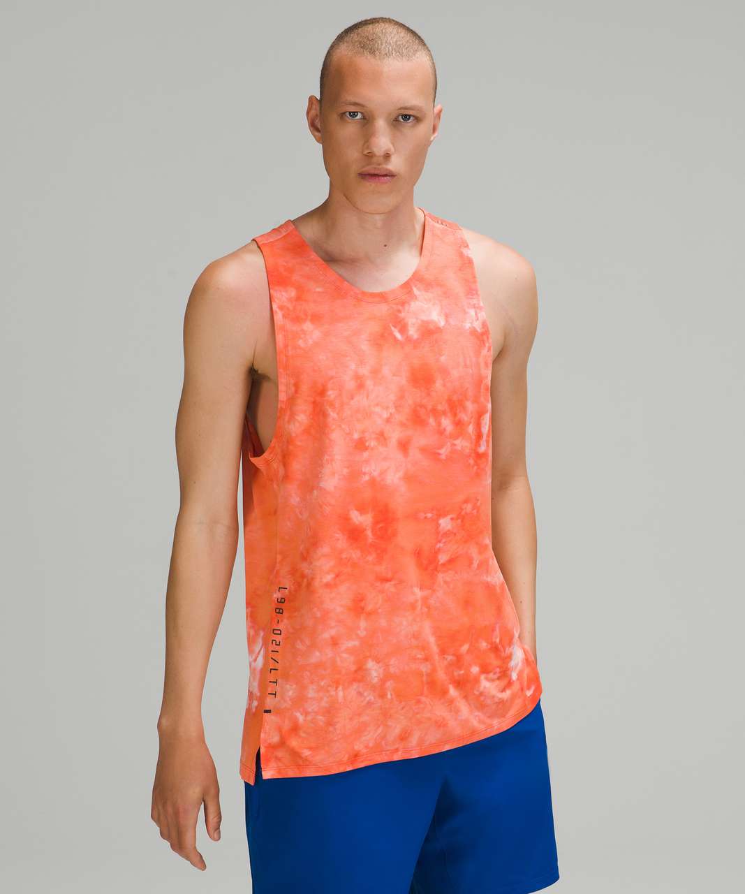 Lululemon Always Agile Tank *Spray Dye - Diamond Dye White Warm Coral