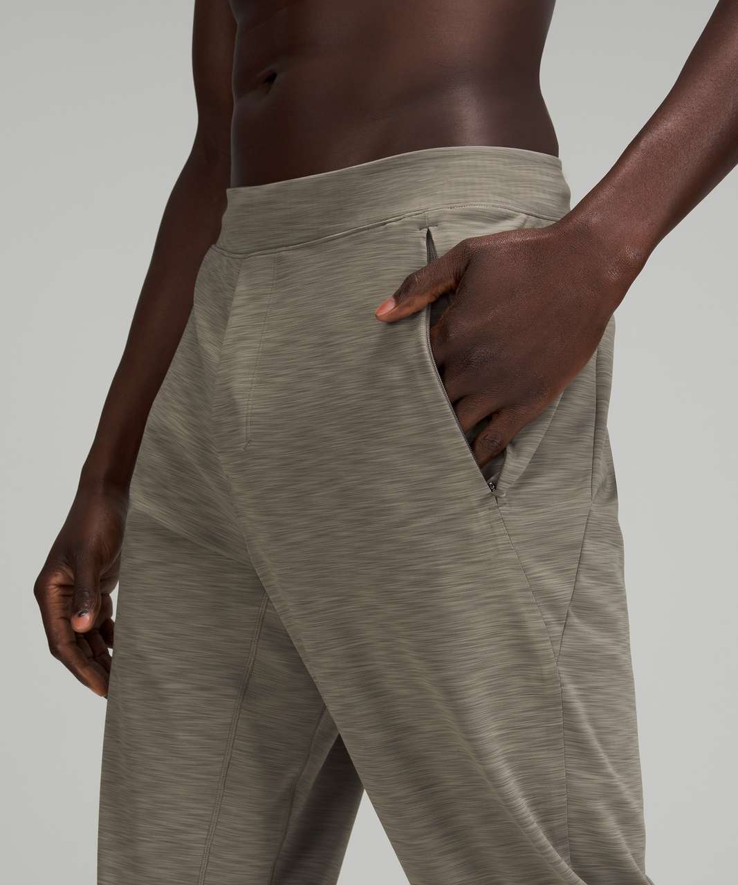 lululemon EVERLUX™ BALANCER - Tracksuit bottoms - heathered black/grey -  Zalando.de