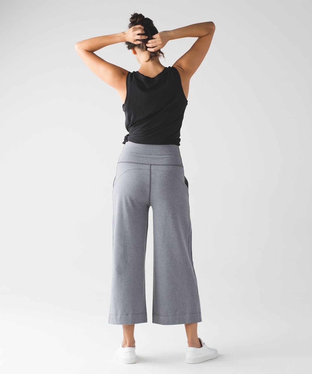 Lululemon Find Your Mantra Pant - Heathered Medium Grey / Heathered Dark  Grey - lulu fanatics