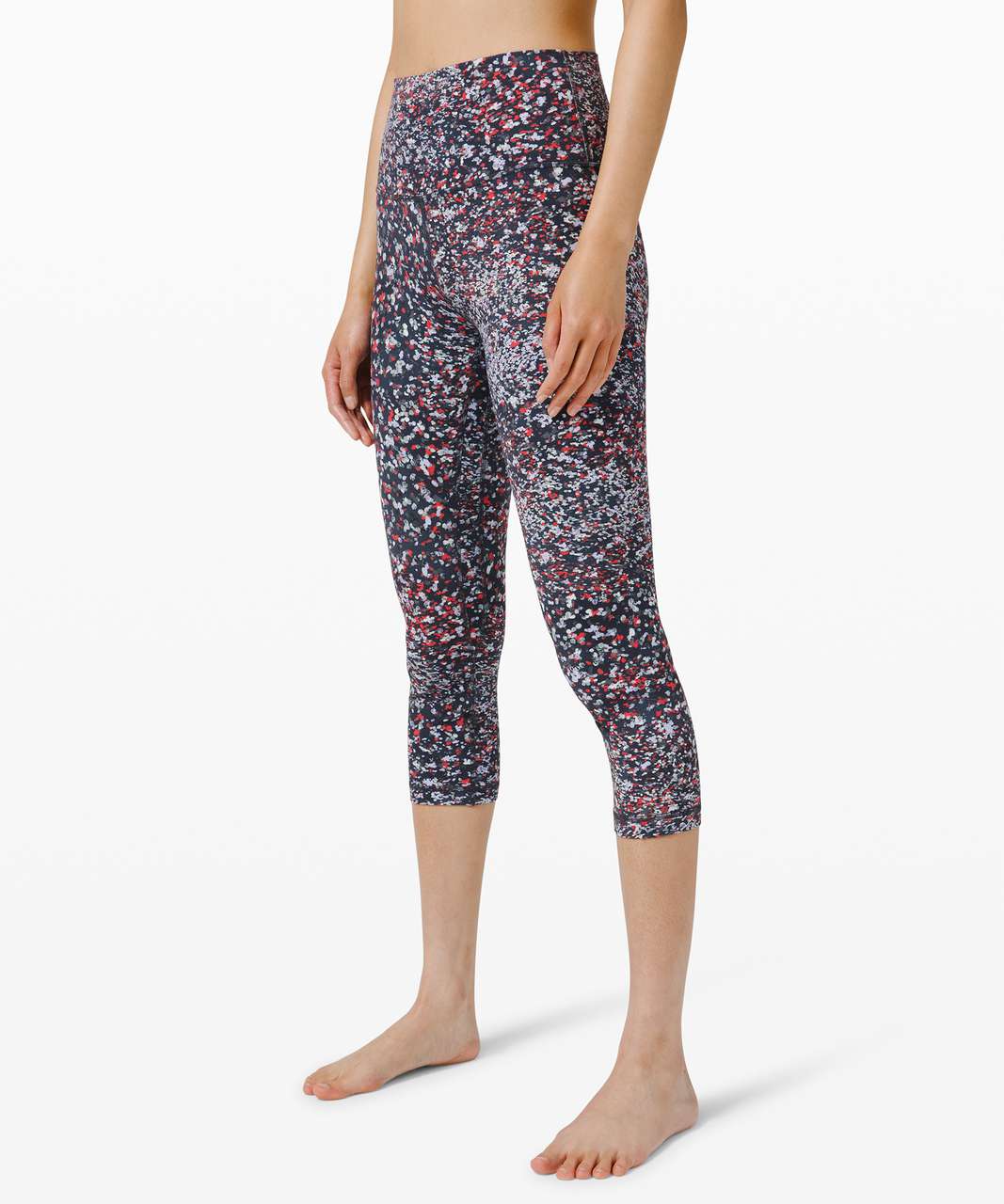 Lululemon Align Crop *21 - Water Blossom Multi - lulu fanatics