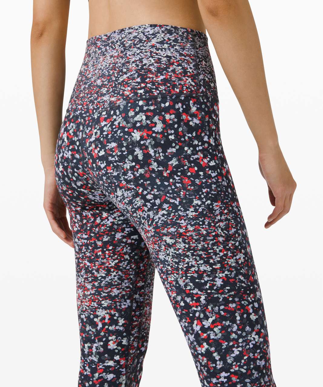 Lululemon Size 10 Align HR Crop 21 Pink Blossom PBOL Pant Buttery