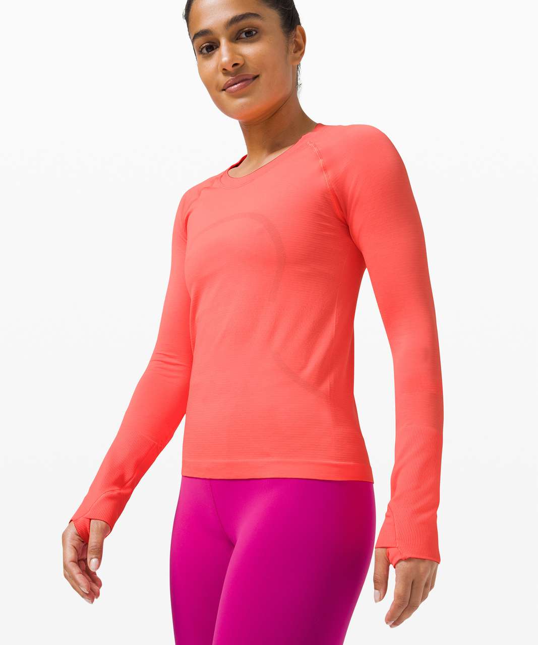 Lululemon Swiftly Tech Long Sleeve 2.0 *Race Length - Sunset / Sunset