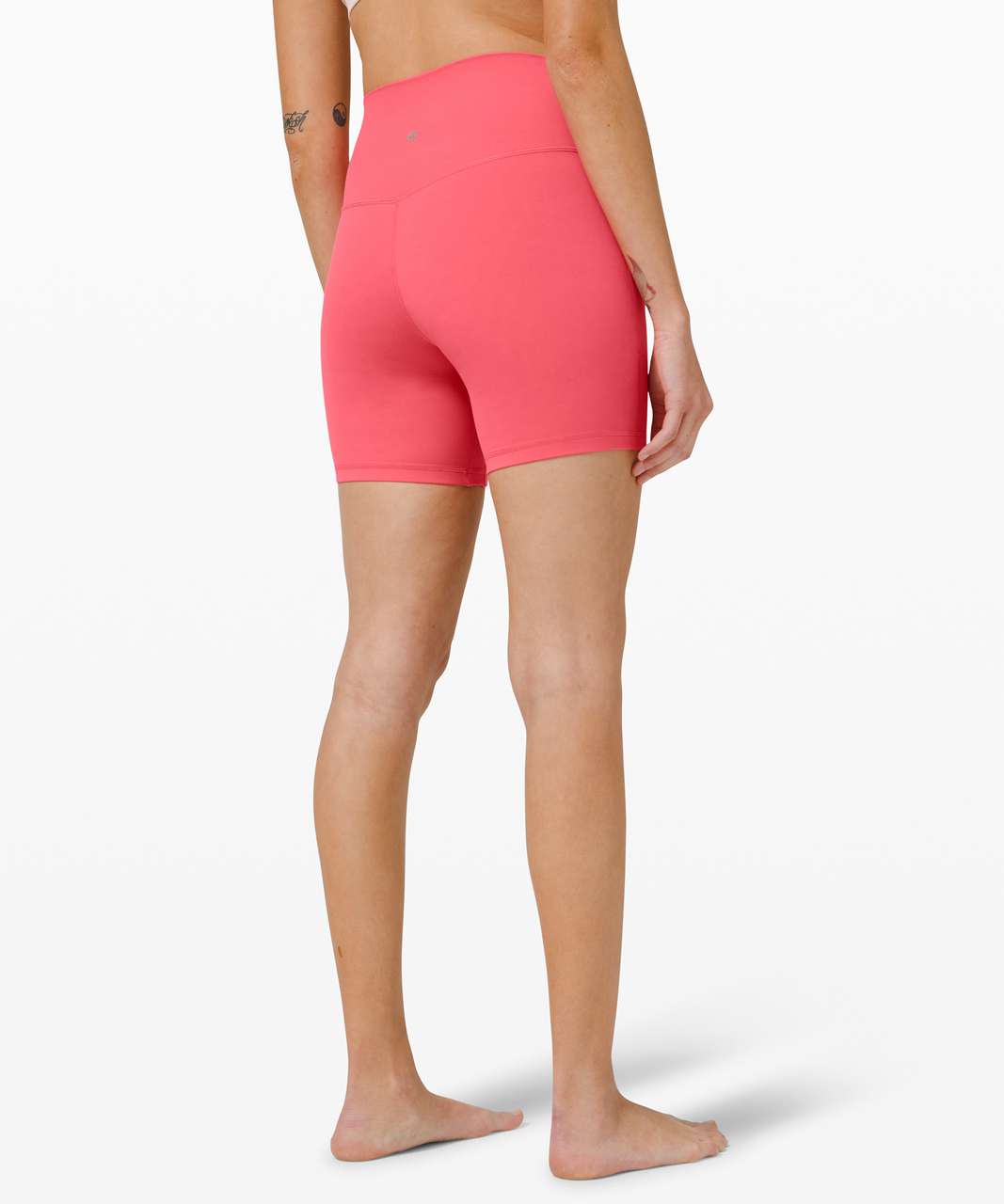 💓Sonic pink lululemon align biker shorts