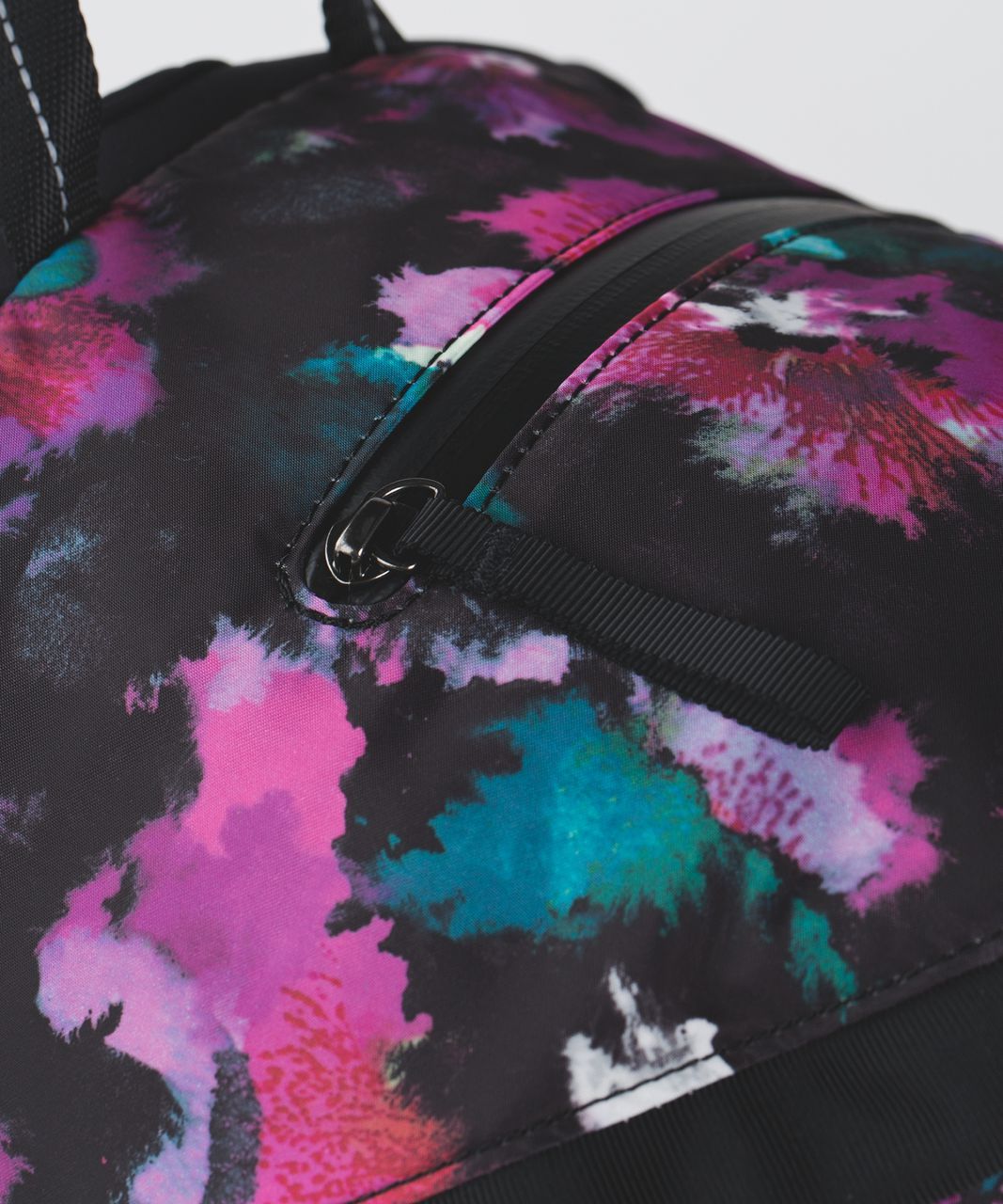 Lululemon Run All Day Backpack - Midnight Bloom Black Deep Fuschia / Black