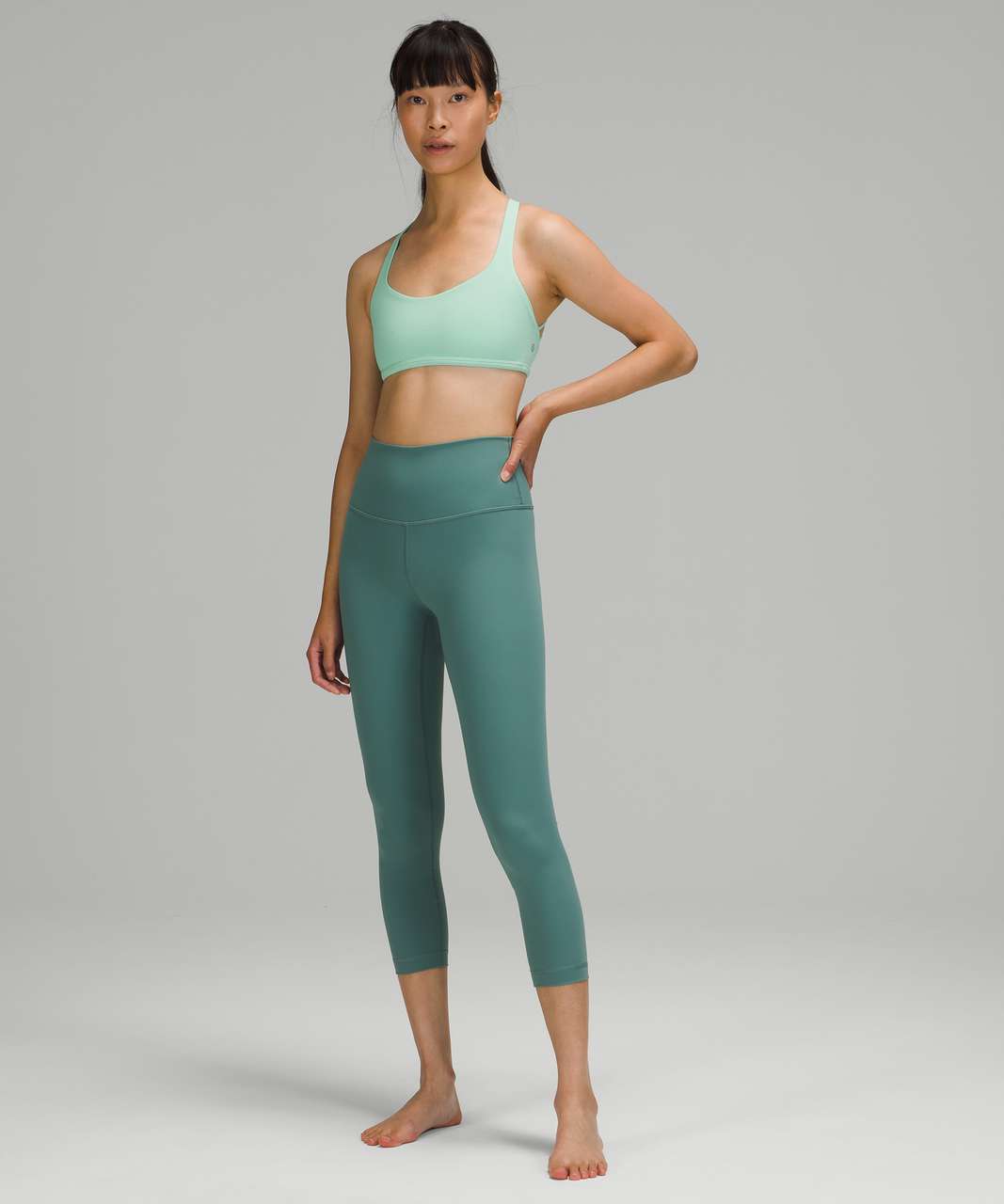 Lululemon Free to Be Bra - Wild *Light Support, A/B Cup - Wild Mint