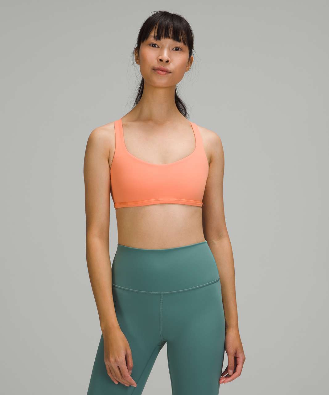 Lululemon Free to Be Bra - Wild *Light Support, A/B Cup - Golden Apricot