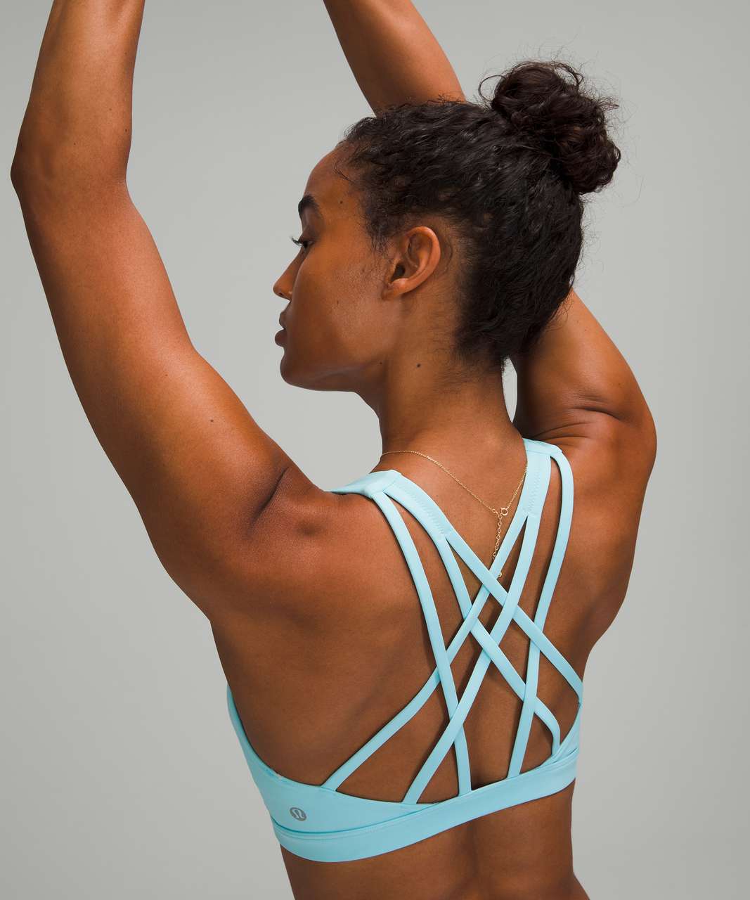 Lululemon Free To Be Serene Bra *Light Support, C/D Cup - Icing Blue - lulu  fanatics