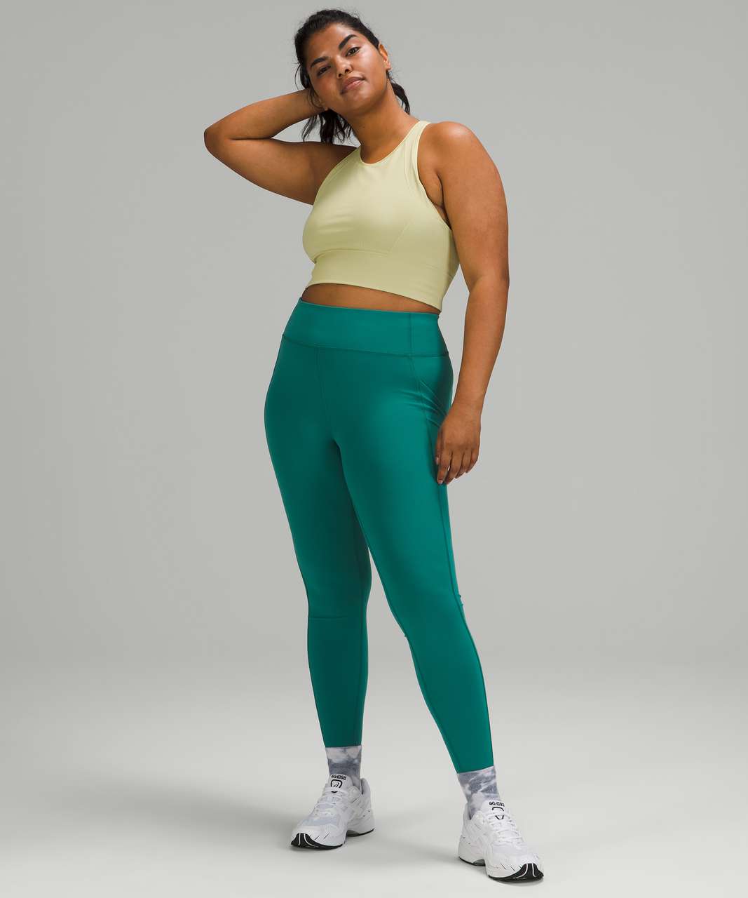 Lululemon Invigorate High Rise Tight 28" - Teal Lagoon