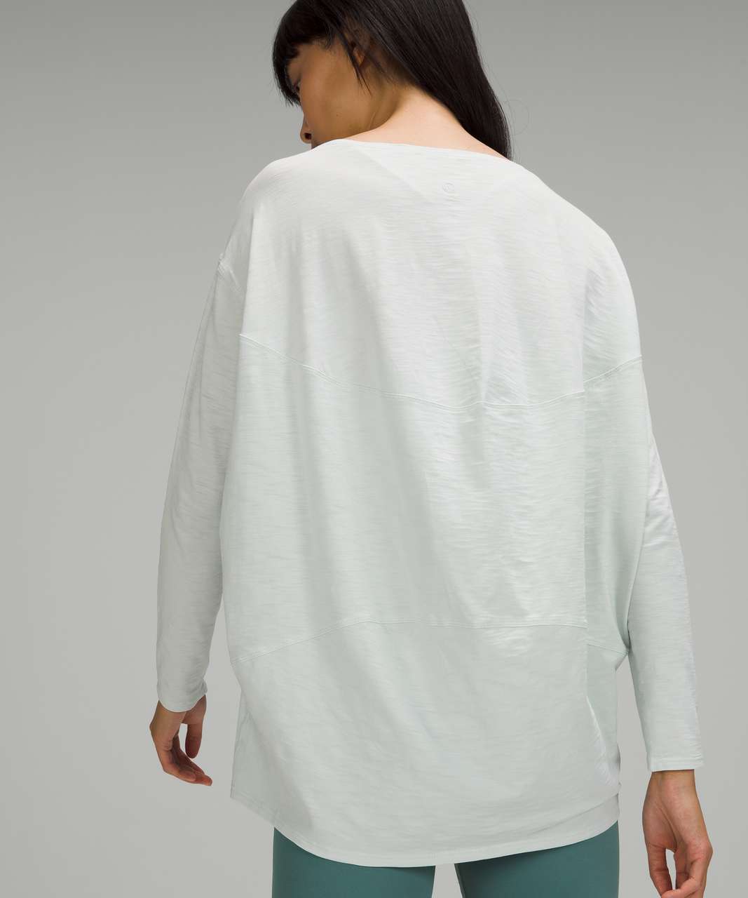 Lululemon Back In Action Long Sleeve - Ocean Air