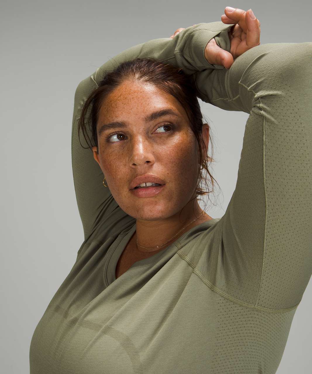 Lululemon Swiftly Tech Long Sleeve 2.0 *Race Length - Rosemary Green / Rosemary  Green - lulu fanatics