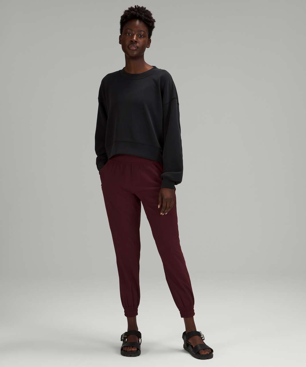 Lululemon + Perfectly Oversized Cropped Crew Softstreme