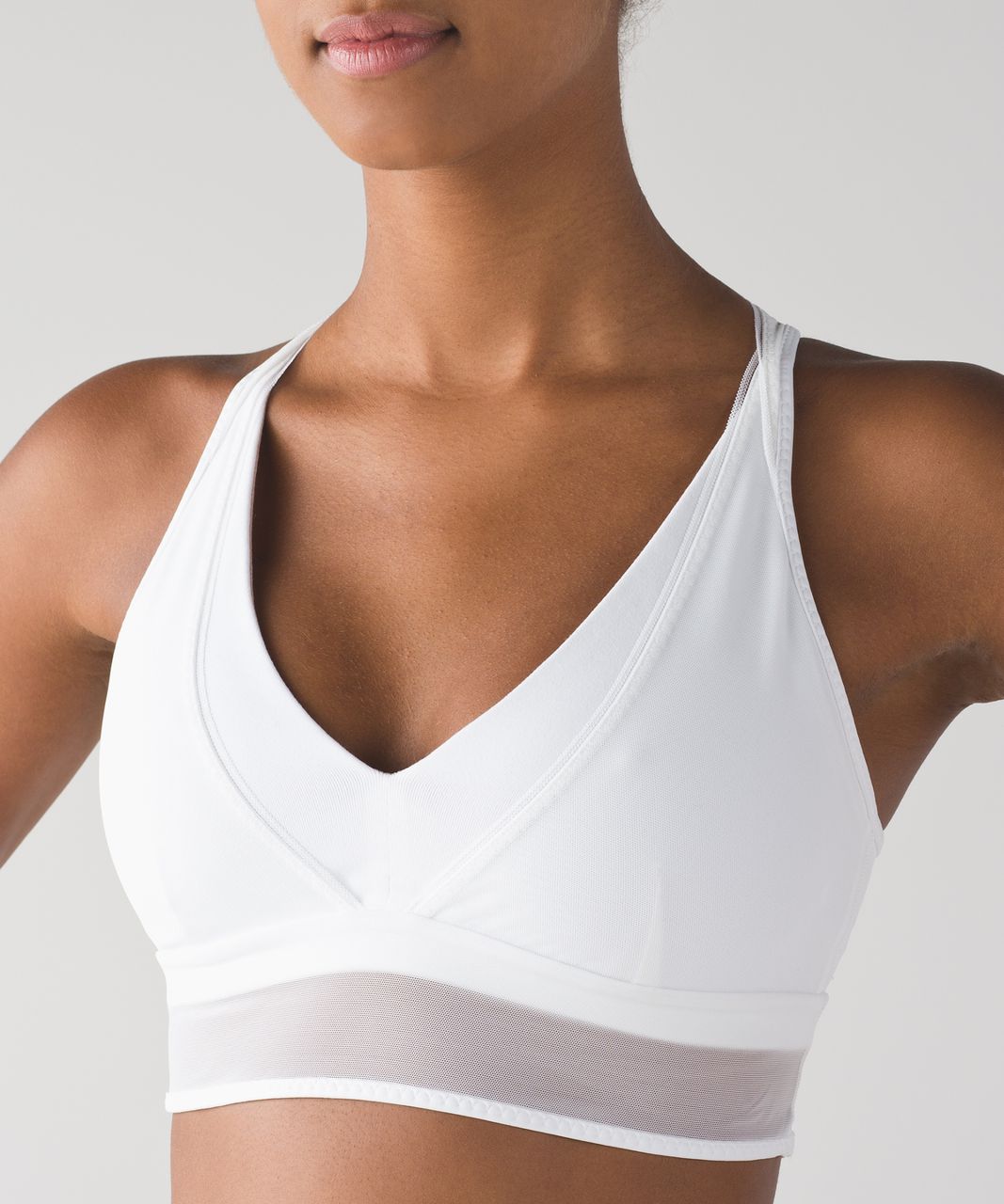 Lynn Sports Bra Crispy White - Ryvelle®