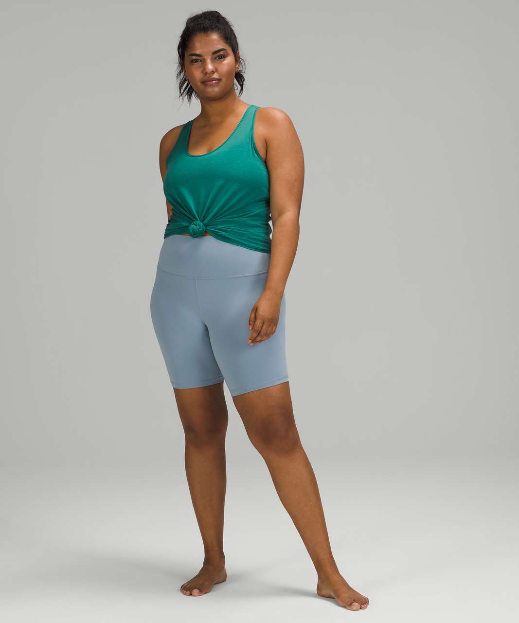 Lululemon Essential Tank Top *Pleated - Teal Lagoon