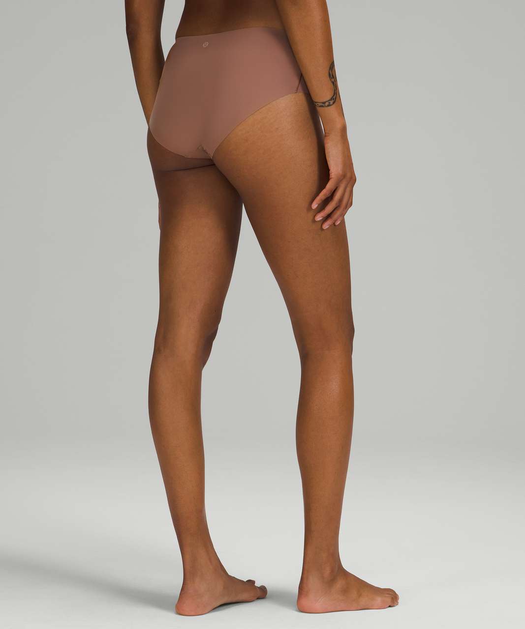 Lululemon InvisiWear Mid Rise Thong Underwear - Soft Sand - lulu fanatics