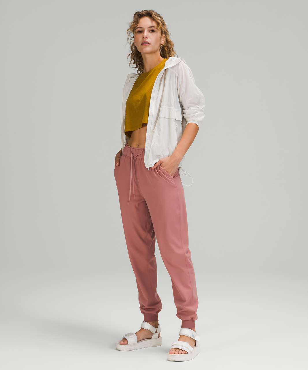 lululemon athletica, Pants & Jumpsuits, Lululemon Warpstreme High Rise 78  Jogger Spiced Chai