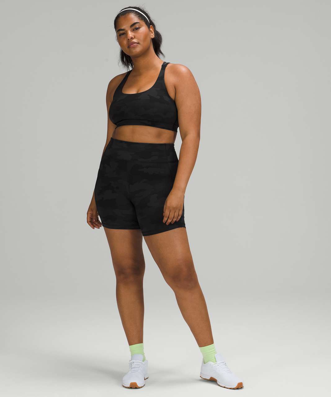 Lululemon Invigorate High Rise Short 6 - Black - lulu fanatics