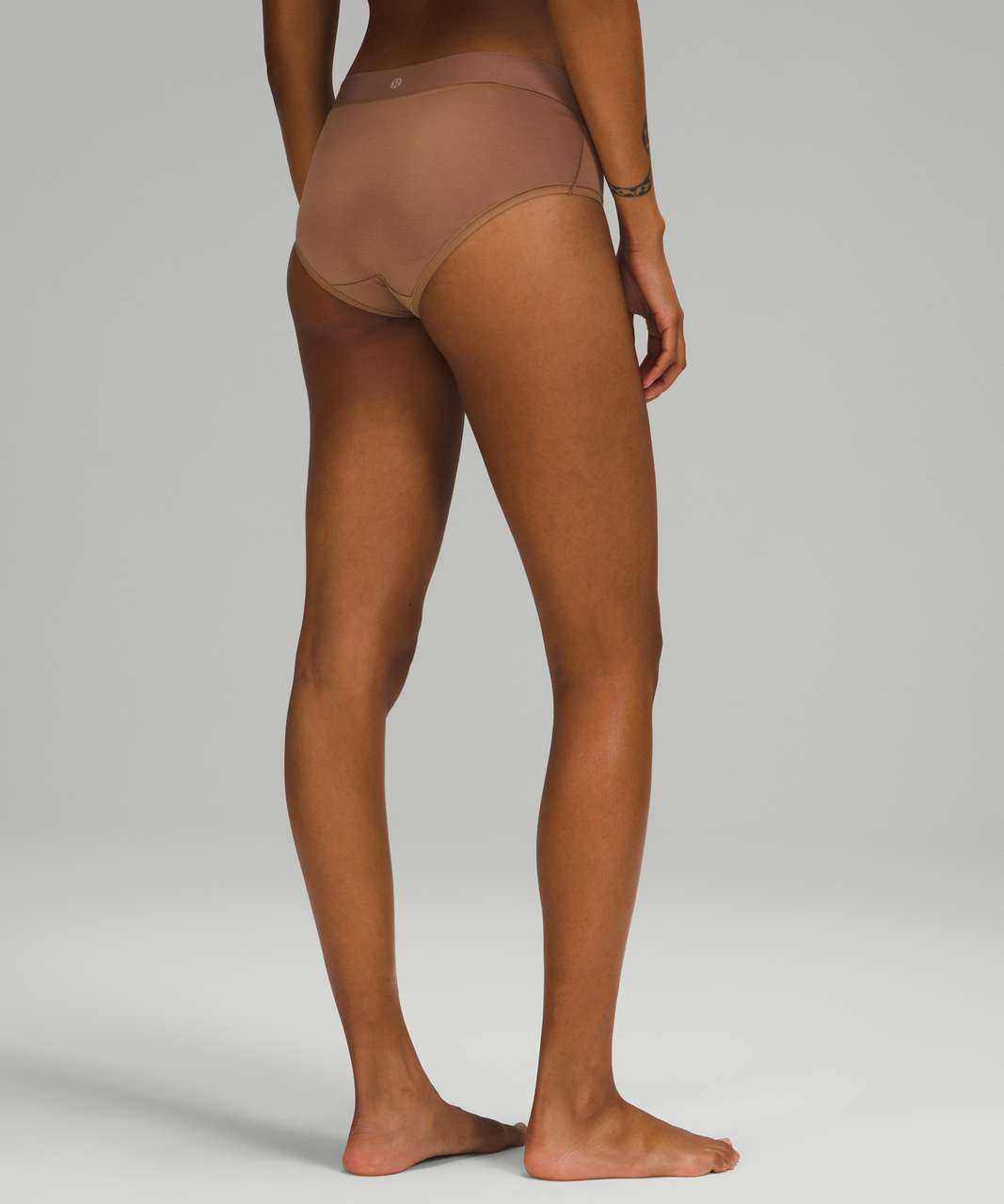 Lululemon UnderEase Mid Rise Hipster Underwear - Dusty Bronze