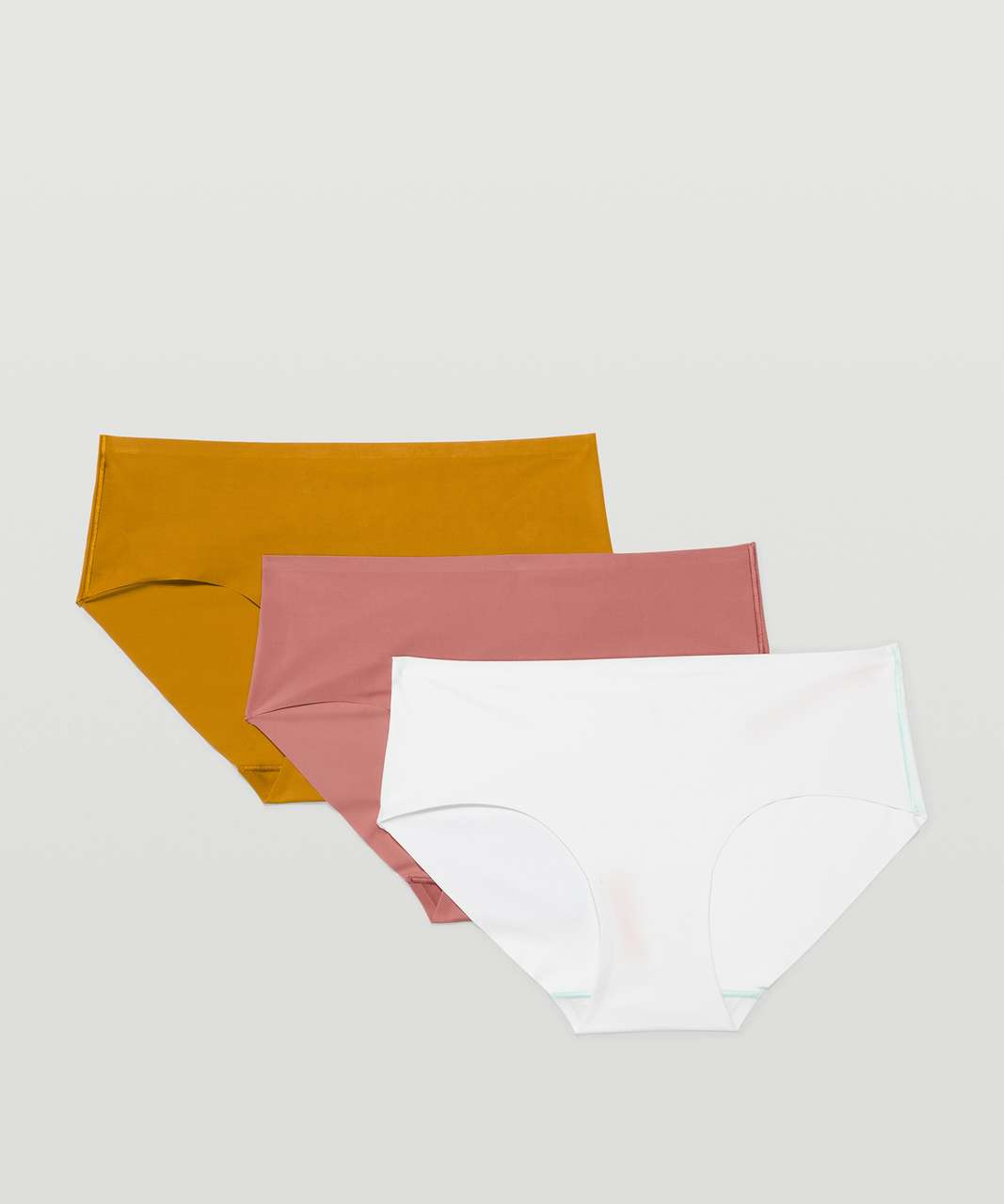 Lululemon InvisiWear Mid-Rise Hipster Underwear - Butter Pink - lulu  fanatics