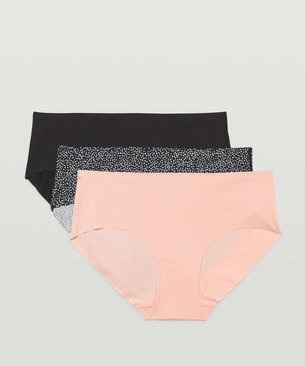 Lululemon InvisiWear Mid-Rise Hipster Underwear 3 Pack - Black