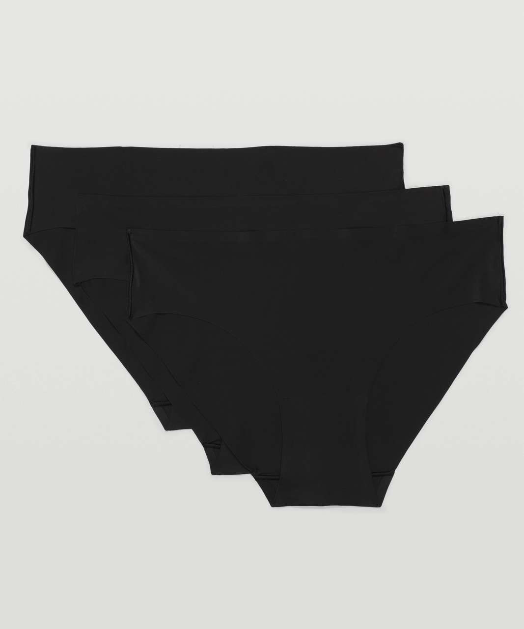 Lululemon InvisiWear Mid Rise Bikini Underwear 3 Pack - Black - lulu ...