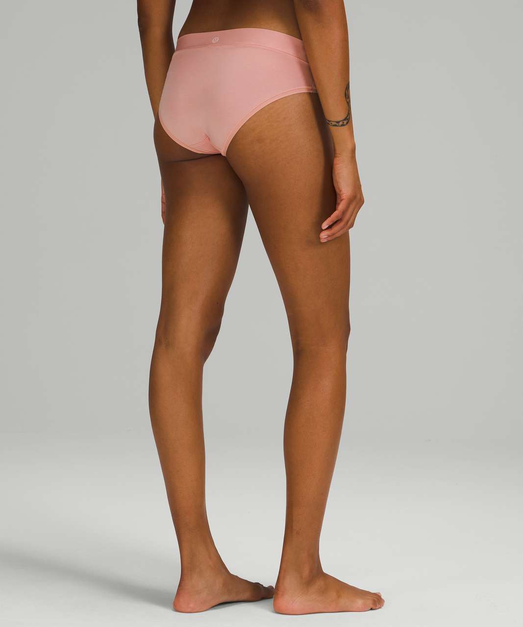 Lululemon UnderEase Mid Rise Bikini Underwear - Pink Puff