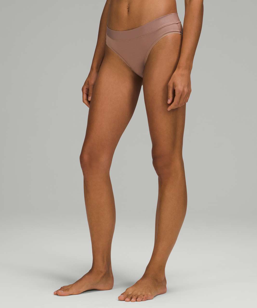 Lululemon UnderEase Mid Rise Bikini Underwear - Soft Sand