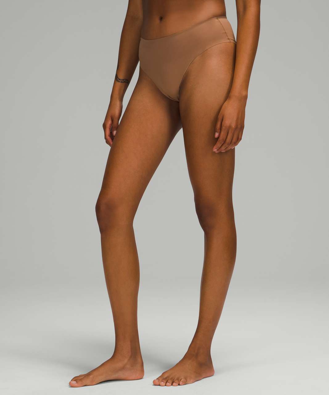Lululemon InvisiWear Mid Rise Cheeky Bikini Underwear - Dusty Bronze